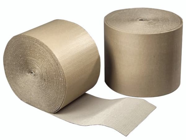 Bølgepap brun 40cmx70m