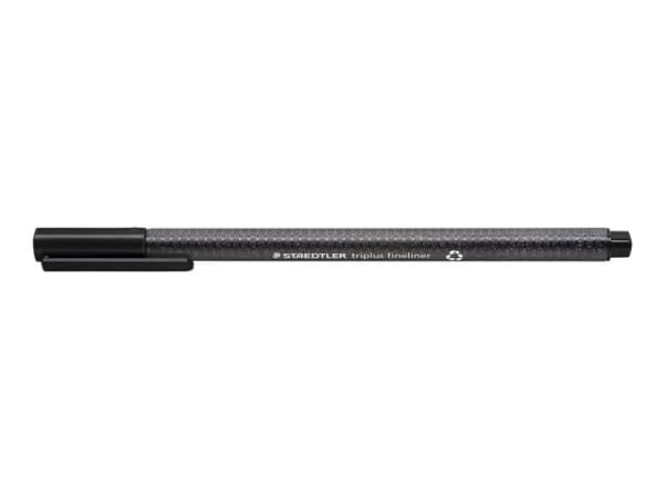 Fineliner STAEDTLER Triplus sort 0,3mm 97% RCP - (10 stk.)
