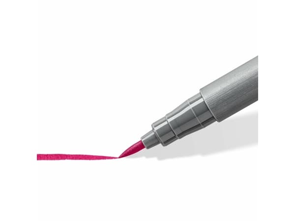 Staedtler pigment brush pen 371, Gult, 1 stykker