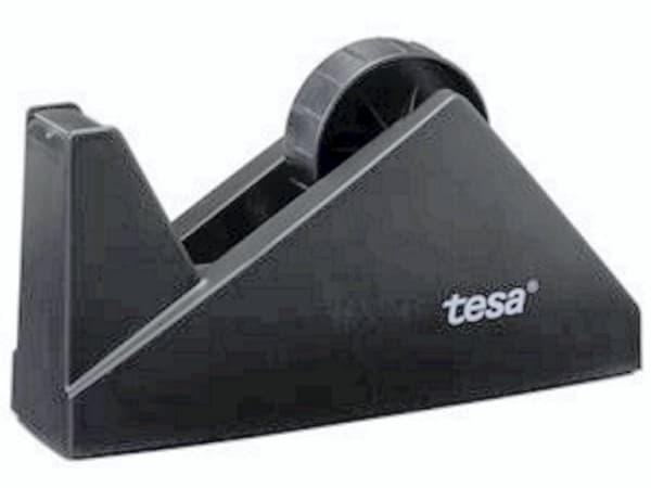 Tapedispenser sort bordmodel tesa Easy Cut max. 25mm x 66m tape