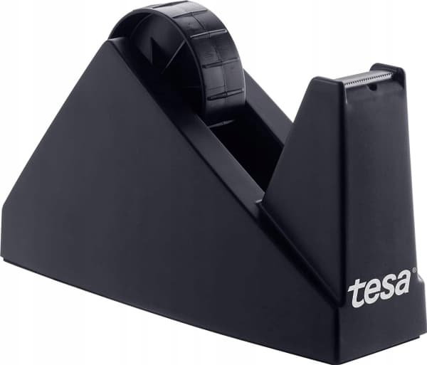 Tapedispenser sort bordmodel tesa Easy Cut max. 25mm x 66m tape