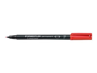 STAEDTLER Lumocolor 318 - Fiberspetspenna - permanent - för overhead-diapositiv - blandade färger - 0.6 mm - fin (paket om 8)