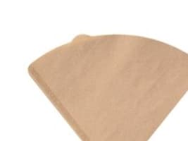 Kaffefilter 1x4, ubleget, pakke a 200 stk.