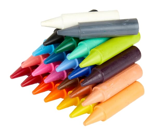 Crayola Mini Kids - 24 Jumbo crayons, 24 kpl, Multi, Monivärinen, Pyöreä, Vaha, 1 vuosi/vuosia