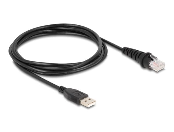 Delock - Streckkodsskanner - integrerad - 60 skanning/sek - avkodad - USB