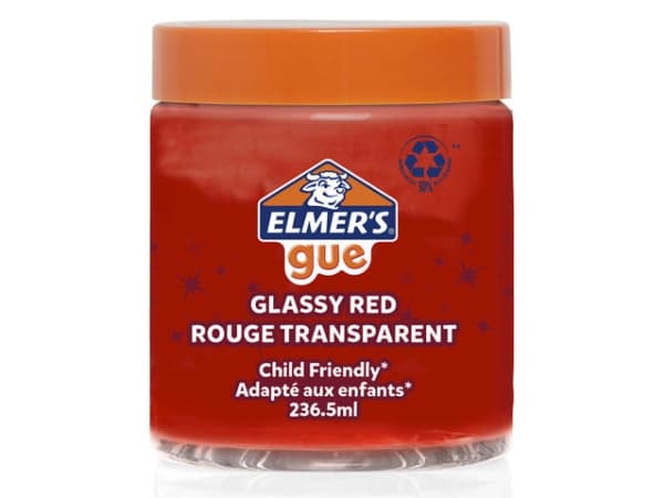 Elmer's 236ml Gue valmiina ohut punainen väri