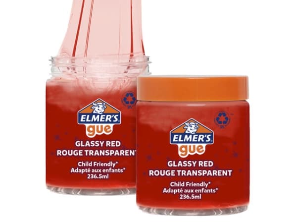 Elmer's 236ml Gue valmiina ohut punainen väri
