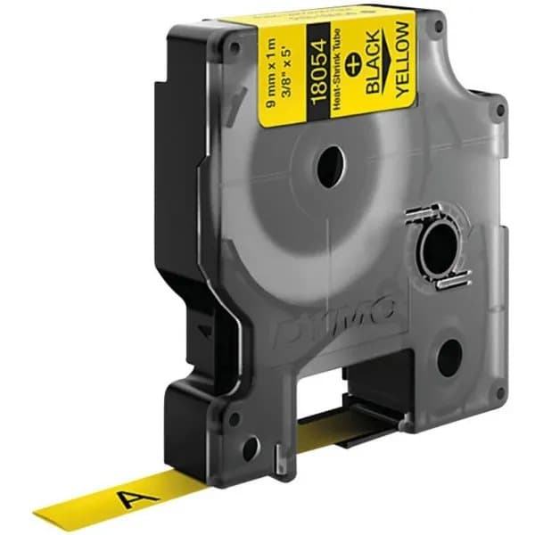 DYMO IND Kutisteputki - 24mm x 1,5m, Musta keltaisella, Monivärinen, -55 - 135 °C, UL 224, MIL-STD-202G, MIL-81531, SAE-DTL 23053/5 (1, 3), Rhino, 2,