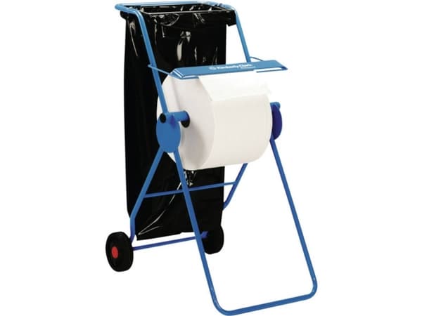 Kimberly-Clark Professional Large - Tørkeklutdispenser - stål - blå