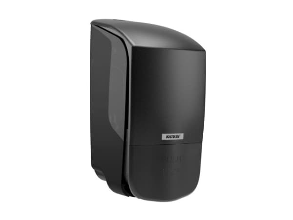 Dispenser Manuel Katrin Inclusive 500ml Plast Sort til sæbe/hånddesinfektion,1 stk