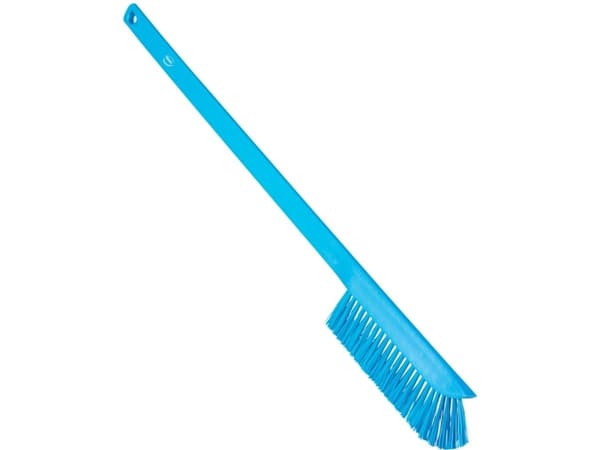 Vaskebørste Medium Ultra smal L60xB15xH6cm med langt skaft blå,1 stk