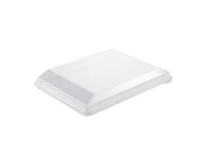 Plastlåg Zen Tapas L320xB250xH36mm RPET Klar,2 pk x 60 stk/krt