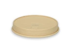 Drikkelåg Pap Ø90xH16mm Til Kaffebæger Natur Verive,50 stk/ps - (50 stk.)