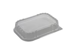 Låg Ready2Cook Rektangulær L22.7xB15.7xH4.1cm PET Klar,100 stk/pk