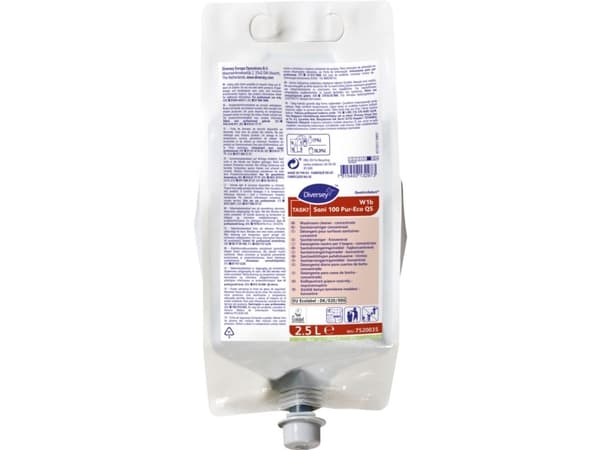 Sanitetsrengøring TASKI Sani 100 Pur-Eco QS W1b m Farve/Parfume 2.5ltr rød,2 stk/krt