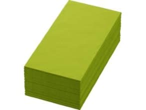 Serviett Duni 40x40cm 3-lags 1/8-fold kiwi, 250 stk/pk