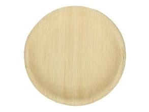 Lautanen Verive palmunlehti pyöreä Ø18cm luonnollinen,4 ps x 25 kpl/krt