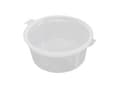 Miniatyrbild 1 av 2: Dressingbæger Catersource rund 60mL Ø62xH25mm PP med hængslet låg transparent,20 pk x 50 stk/krt