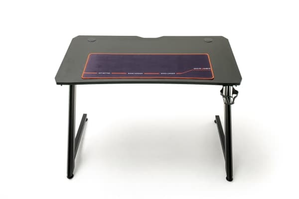 DXRacer BASIC, Rett, Rektangulær form, Spilling, Sort, Z-ben, Sort, Rød