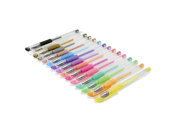 Hama Pastel & Classic, Gelépenn med hette, Flerfarget, Flerfarget, Plast, Ambidekstriøs, 0,55 mm