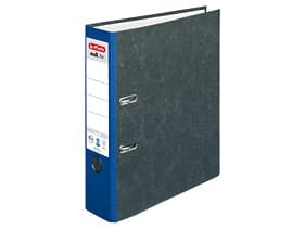 Herlitz 05171400, A4, Kartong, Svart, Blå, 8 cm, 1 styck