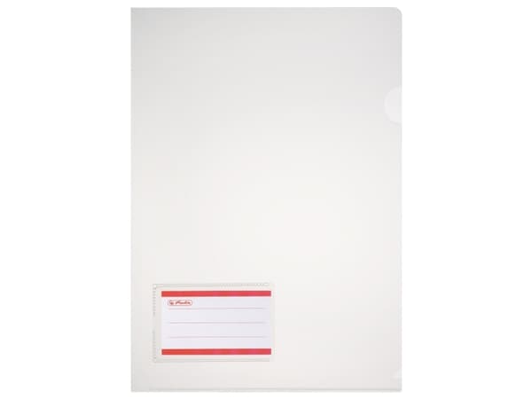 Herlitz 10913804, A4, Polypropylen (PP), Gjennomsiktig, Landskap/portrett, 10 stykker
