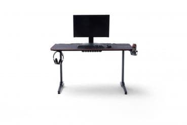 DXRacer MAX1, Suora, Suorakaiteen muotoinen, Pelaaminen, Musta, Musta, Punainen, 1400 mm