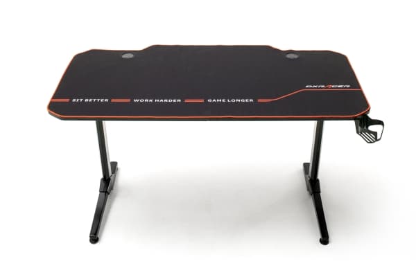 DXRacer MAX1, Suora, Suorakaiteen muotoinen, Pelaaminen, Musta, Musta, Punainen, 1400 mm