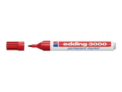 edding 3000 - Markering - permanent - blå - 1.5-3 mm