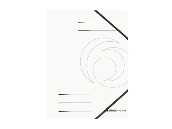 Herlitz 11166816, A4, Kartong, Blandade färger, Resårband, 1 styck