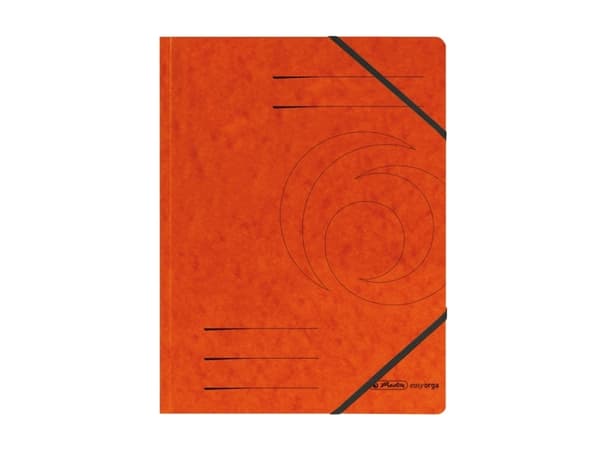 Herlitz 11166816, A4, Kartong, Blandade färger, Resårband, 1 styck