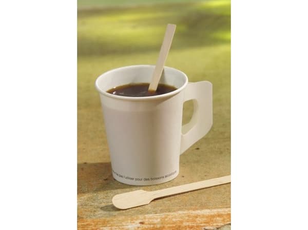 Papstar 16715, Disposable stirring sticks, Trä, Självtorkning, 130 mm, 1000 styck
