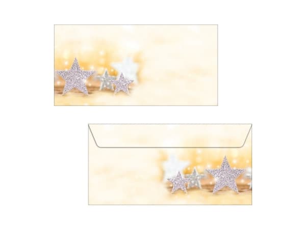 Sigel DU035, DL (110 x 220 mm), Beige, Hopea, Paperi, 90 g/m², 50 kpl