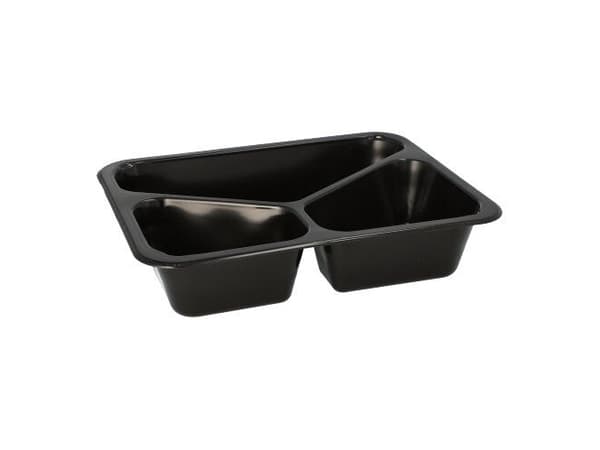 Papstar 96554, Polyetentereftalat (PET), Svart, 227 mm, 178 mm, 45 mm, 20 styck