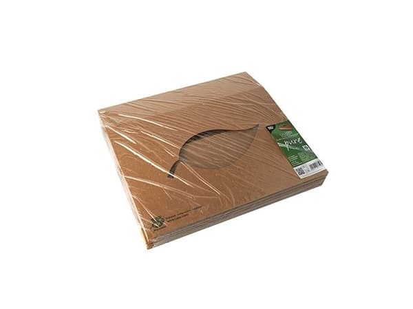 Papstar 87955, Fotoark kartong, Polylaktid (PLA), Brun, FSC, 357 mm, 247 mm, 80 mm