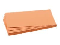 FRANKEN - Moderasjonskort - rektangel - 9.5 x 20.5 cm - oransje (en pakke 500)