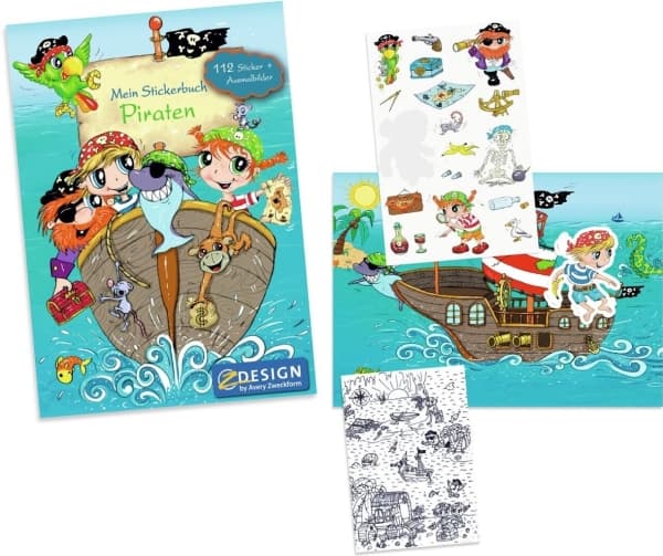 Avery 57797, Children''s coloring book, Giftfri