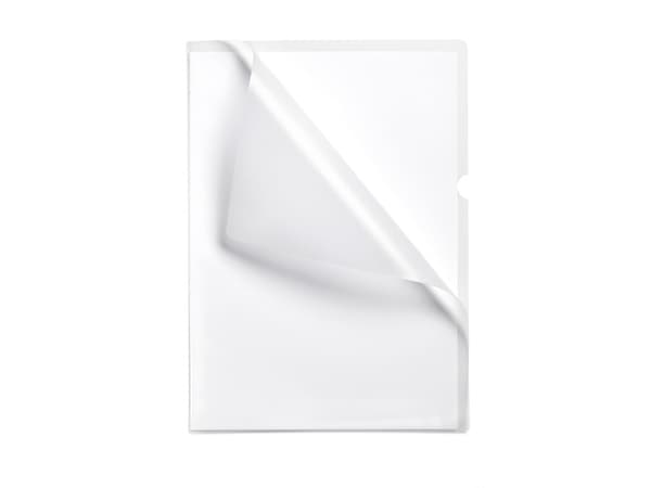 Durable 2196, 210 x 297 mm (A4), Gjennomsiktig, Plast, Landskap/portrett, Topp og side, 10 stykker