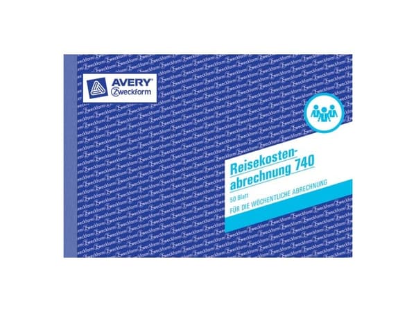 Avery 740, Blå, Hvit, Papir, 210 mm, 148 mm