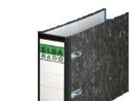 Elba Lever Arch File Rado for A5 Landscape 75mm Black, A5, Svart, 500 ark, 75 mm, 180 mm