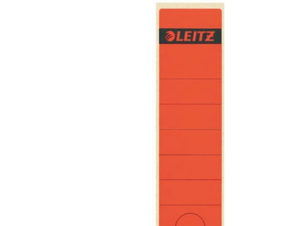 Leitz - Selv-adhesiv - rød - 61 x 285 mm 10 stk kantetiketter