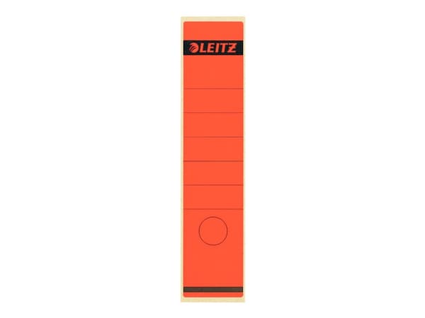 Leitz - Selv-adhesiv - rød - 61 x 285 mm 10 stk kantetiketter