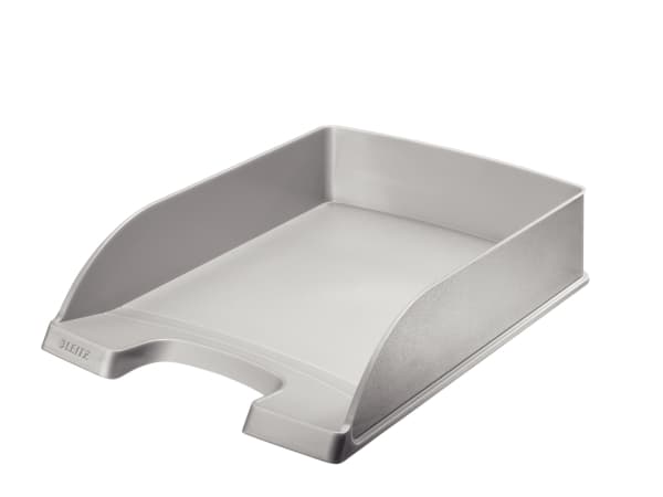 Leitz Plus Briefkorb, Polystyrol, Silver, A4, 255 x 357 x 70 mm, 270 g