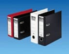 Elba Lever Arch File Rado Plast, 75 mm, for A5 Landscape, PVC Black, A5, PVC, Svart, 500 ark, 75 mm, 180 mm