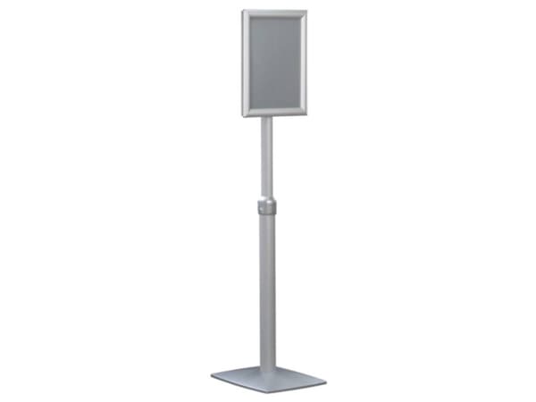 Franken BS0905, Informationsställ, A4, Gjuten aluminium, Silver, Horisontell / Vertikal, 250 mm