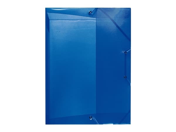 Herlitz 1948686, A4, Polypropylen (PP), Blå, 4 cm, Elastisk bånd