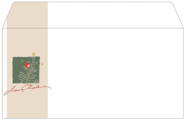 Sigel DU256, DL (110 x 220 mm), Beige, Vihreä, Valkoinen, Paperi, 90 g/m², Saksa, 220 mm