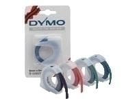 DYMO 3D Embossing Vinyl tape boxed Red 524702, Rød, 3 m, 9 mm
