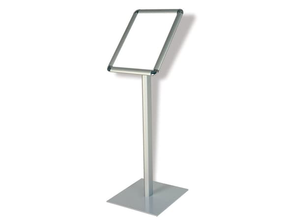 Franken BS0904, Informasjonsvisning, A4, Aluminium, Sølv, Vertikal, 125 mm