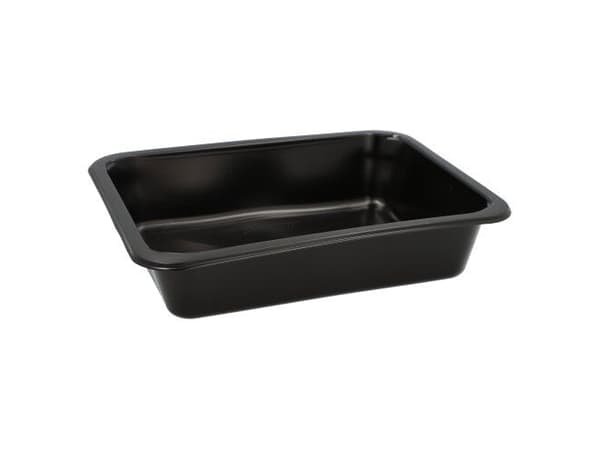 Papstar 96552, Polypropylen (PP), Sort, 227 mm, 178 mm, 45 mm, 20 stykker